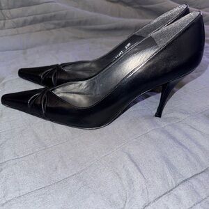 Stuart Weitzman Black Heels. Size 8.5. Excellent condition